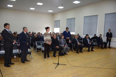 Rayon rəhbərinin növbəti səyyar-qəbul görüşü Bayandurlu kəndində keçirilib