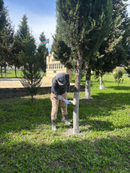 Əskipara kəndində abadlıq və təmizlik işləri görülüb