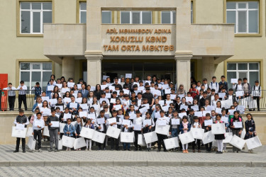 Rəqəmsal İnkişaf və Nəqliyyat Nazirliyi Tərtər rayonunda “Heydər Əliyev İli” çərçivəsində maarifləndirici sosial kampaniya keçirib