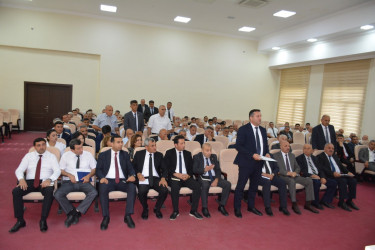 Tərtər Rayon İcra Hakimiyyətində növbəti aparat müşavirəsi keçirilib