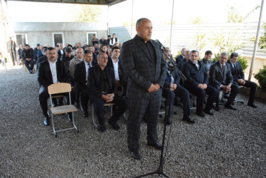 Rayon rəhbərinin növbəti səyyar-qəbul görüşü Aşağı Qapanlı kəndində keçirilib