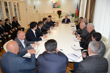 Tərtərdə  rayon Fövqəladə Hallar Komissiyasının toplantısı keçirilib