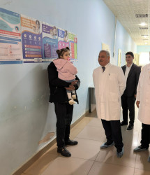 İcra başçısı “Tərtər Rayon Mərkəzi Xəstəxanası” Publik Hüquqi Şəxsində göstərilən tibbi xidmətin səviyyəsi ilə tanış olub