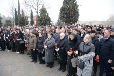 Tərtərdə Xocalı soyqırımının 34-cü ildönümü anılıb