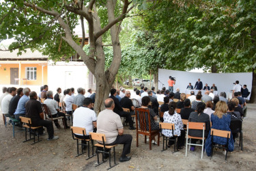 Tərtər Rayon İcra Hakimiyyətinin başçısı Müstəqim Məmmədovun növbəti səyyar-qəbul görüşü İrəvanlı kəndində keçirilib