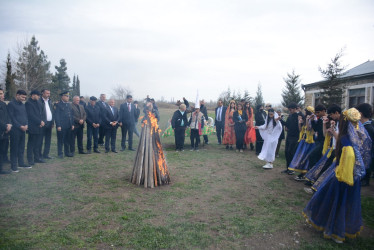 Rayonun Mamırlı kəndində Torpaq Çərşənbəsi qeyd olunub