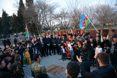 Tərtərin İrəvanlı Kəndində Od Çərşənbəsi təntənəli qeyd edildi