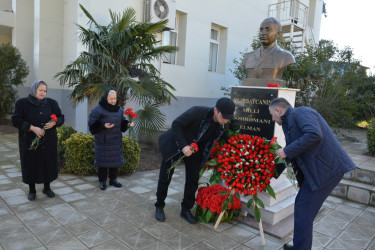 Tərtərdə Azərbaycanın Milli Qəhrəmanı Elman Hüseynovun doğum günü münasibəti ilə tədbir keçirilib