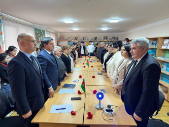 Tərtər Peşə Məktəbində “Xocalı soyqrımı-tarixin qan yaddaşı” adlı  tədbir keçirilib