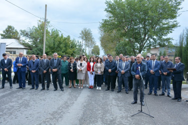 Rayon rəhbərinin növbəti səyyar qəbul-görüşü şəhərin Mahir Əsədov küçəsində keçirilib.