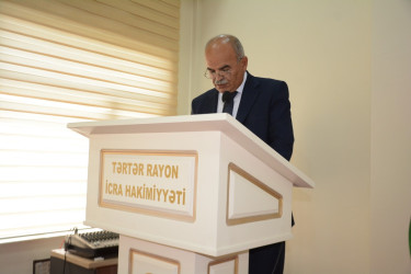 Tərtər rayonunda kənd təsərrüfatının inkişafına dair Qərargahın ilk iclası keçirilib