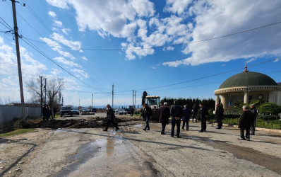 Ələsgərli kənd sakinlərinin müraciəti həll olunub