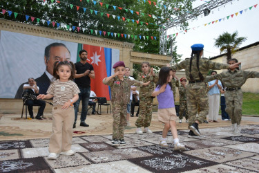 Tərtərdə Ümummilli Lider Heydər Əliyevin anadan olmasının 102-ci ildönümünə həsr olunmuş konsert proqramı təşkil olunub