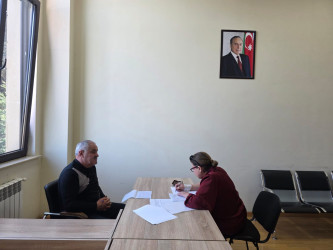 Tərtər Rayon İcra Hakimiyyətində mütəmadi olaraq vətəndaşların müraciətləri dinlənilir