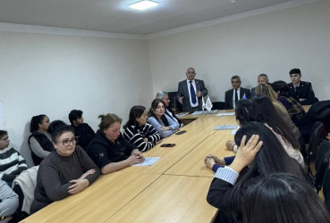 Tərtərdə “Konstitusiya və Suverenlik İli-2025” çərçivəsində “Erkən nikahın və qohumlar arasında nikahın mənfi nəticələri”