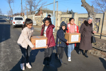 Tərtərlilər Türkiyədə zəlzələdən ziyan çəkmiş bolgələrə yardım aksiyasına qoşulublar