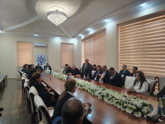 Tərtərdə “Şəhərsalma və Memarlıq İli” çərçivəsində “Ümummilli Lider Heydər Əliyevin Azərbaycan memarlığına verdiyi töhfələr” adlı  tədbir keçirilib
