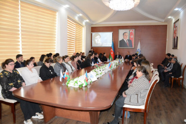 Tərtərdə akademik Zərifə xanım Əliyevanın anım gününə həsr olunmuş tədbir keçirilib