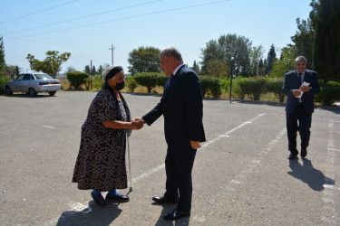 İcra başçısının Sarıcalı kəndində səyyar qəbul-görüşü keçirilib