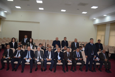 Tərtər Rayon İcra Hakimiyyətində növbəti aparat müşavirəsi keçirilib