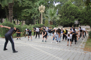 Tərtərdə "Səhər idmanı" layihəsi həyata keçirilib.