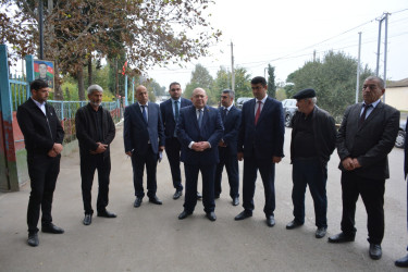 Milli Məclisin deputatı Xanlar Fətiyev Tərtər rayonunun Evoğlu kəndində vətəndaşları qəbul edib