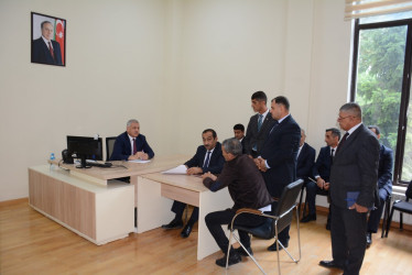 Rayon rəhbəri tərəfindən növbəti dəfə vətəndaşların müraciətləri dinlənilib