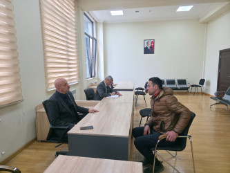 Tərtər Rayon İcra Hakimiyyətində mütəmadi olaraq vətəndaşların müraciətləri dinlənilir