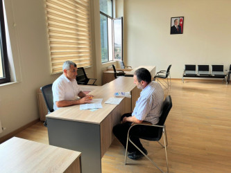 Tərtər Rayon İcra Hakimiyyətində mütəmadi olaraq vətəndaşların müraciətləri dinlənilir