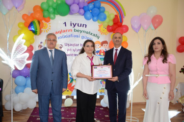 Tərtər şəhər 5 nömrəli körpələr evi–uşaq bağçasında 1 İyun – Uşaqların Beynəlxalq Müdafiəsi Günü qeyd olunub