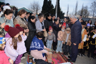 Tərtərin Qaradağlı kəndində Yel Çərşənbəsi təntənəli qeyd edildi
