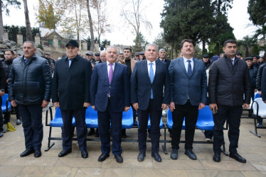 Tərtərdə Türk Əməkdaşlıq və Koordinasiya Agentliyi (TİKA) tərəfindən təmir olunmuş Heydər Əliyev adına parkda yerləşən Açıq Hava Səhnəsinə baxış keçirilib