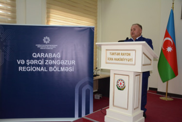 Tərtərdə “Zəfərə aparan yol: Milli və dini həmrəyliyimiz” mövzusunda konfrans keçirilib
