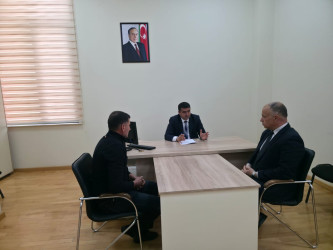 Tərtər Rayon İcra Hakimiyyətində mütəmadi olaraq vətəndaşların müraciətləri dinlənilir
