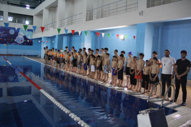 Tərtərdə üzməyi öyrənək layihəsi start götürüb.