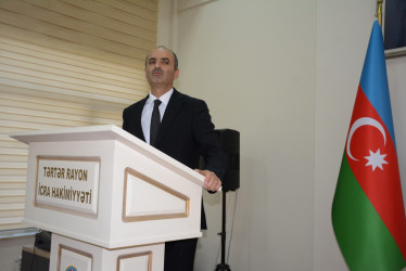 Tərtər Rayon İcra Hakimiyyətində növbəti aparat müşavirəsi keçirilib