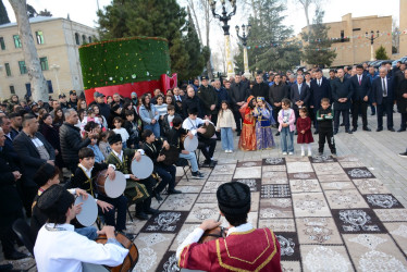 Tərtərdə İlaxır Çərşənbə qədim adət-ənənələrlə və böyük coşqu ilə qeyd olunub