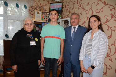 "Konstitusiya və suverenlik ili -2025": Mülkü şəhid Həsən Məmmədovun ailəsi ziyarət olunub