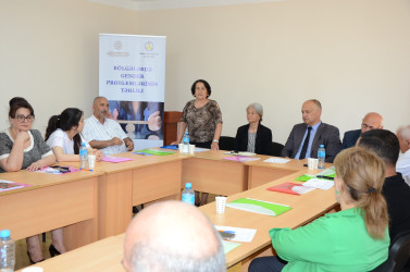 Tərtərdə “Gender problemləri” mövzusunda “dəyirmi masa” keçirilib