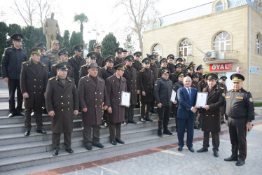Tərtərdə Fövqəladə Hallar Nazirliyi işçilərinin peşə bayramı qeyd olunub