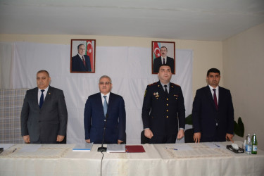 İcra başçısının Ələsgərli kəndində səyyar-qəbul görüşü keçirilib