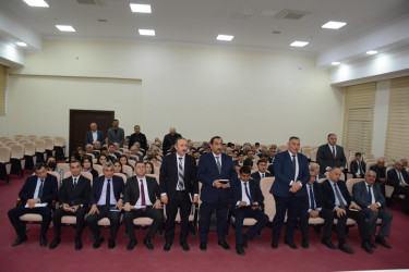 Tərtər Rayon İcra Hakimiyyətində növbəti aparat müşavirəsi keçirilib