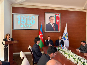Tərtərdə 31 mart- Azərbaycanlıların Soyqrımı Günü qeyd edilib
