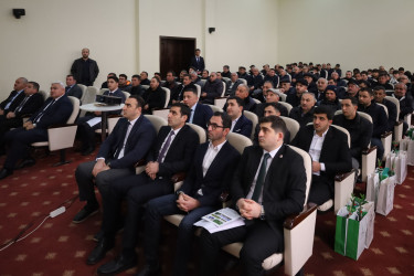 Dövlət-özəl sektor əməkdaşlığı çərçivəsində fermerlərə master-klass keçirilib