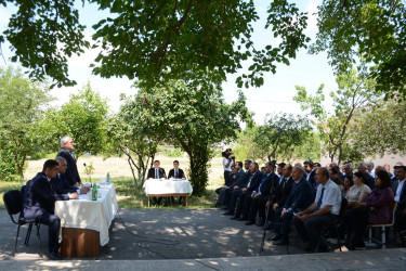 İcra başçısının Düyərli kəndində səyyar-qəbul görüşü olub
