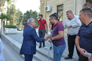 Tərtərdən 18 nəfər qazi müalicə və istirahət üçün Naftalan şəhərinə yola salnıb