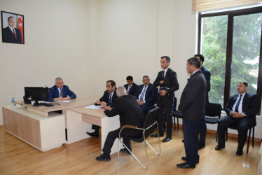 Rayon rəhbəri tərəfindən növbəti dəfə vətəndaşların müraciətləri dinlənilib