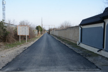 Tərtər şəhərinin küçələrində asfalt örtüyünün salınması işləri davam etdirilir