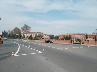 Tərtərdə yol nişanları və nişanlanma xətləri bərpa edilir