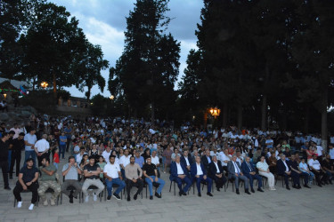 Tərtərdə 15 iyun Milli Qurtuluş Gününə həsr olunmuş konsert proqramı təşkil olunub